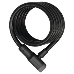 Combination Cable Abus Booster 6512K/180 black + bracket SCMU