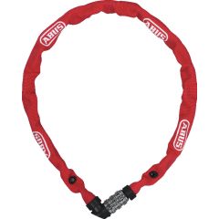 Chaîne de vélo antivol Abus 1200/60 web rouge