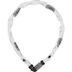 Chaîne de vélo antivol Abus 1200/60 web blanc