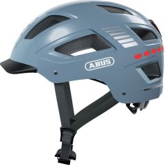 Cycling Helmet Urban Abus Hyban 2.0 LED Signal Glacier