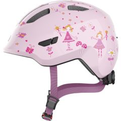 Cycling Helmet Kids Abus Smiley 3.0 Rose Princess