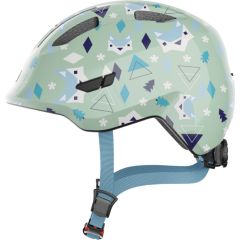 Cycling Helmet Kids Abus Smiley 3.0 Green Nordic