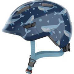 Cycling Helmet Kids Abus Smiley 3.0 Blue Whale