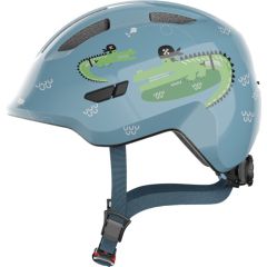 Cycling Helmet Kids Abus Smiley 3.0 Blue Croco