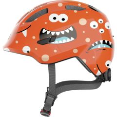 Casque de Cyclisme Kids Abus Smiley 3.0 Orange Monster