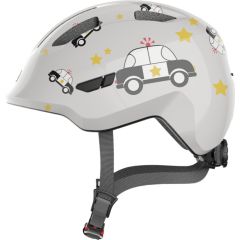 Cycling Helmet Kids Abus Smiley 3.0 Grey Police