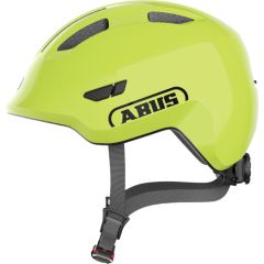 Cycling Helmet Kids Abus Smiley 3.0 Shiny Yellow