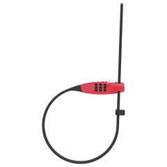 Câble à combinaison Abus Combiflex™ TravelGuard rouge