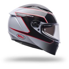 Full Helmet Bell Lithium Mips Flux White/Black/Red