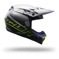 Off-Road Helmet Bell MX-10 Mips Pro Circuit Intake Special Edition Black/Silver