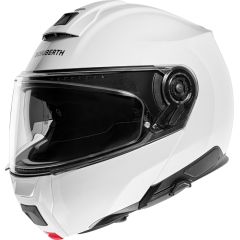 Schuberth C5 Solid Glossy White Full Face Openable Helmet