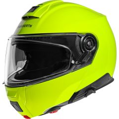 Schuberth C5 Solid Fluo Open Full Face Helmet Yellow