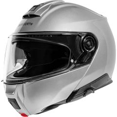 Schuberth C5 Solid Glossy Silver Full Face Openable Helmet