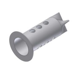 50.DK.081.0 - DB Killer Mivv  Ø35 - Ø55- L.100 mm  Tappo anteriore 9 fori 