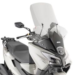 6115DT - Givi Transparent windshield 97 x 66 cm Kymco X-Town 125 - 300 City 2020