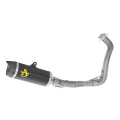 71095AKN - Voller Auspuff Arrow Racing Thunder Dark Aluminium Yamaha MT-07 (25-)