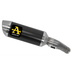 71702AON - Auspufftopf Arrow Thunder Dark Suzuki GSX-R 600/750 i.e. (06-07)
