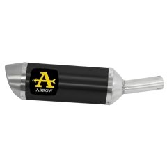 71742AON - Silencieux Echappement Arrow Thunder Dark Suzuki SVF 650 Gladius
