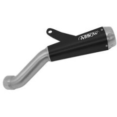 71912PRN - Exhaust Muffler Arrow Pro-Race Nichrom Dark Kawasaki Z 900 (20)