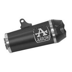 71920PKN - Exhaust Muffler Arrow Works Nichrom Dark Yamaha Tracer 700 (20-21)