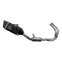 71958PKNW - Full Exhaust Arrow Pista Dark Titanium Yamaha YZF R7 (21-23)