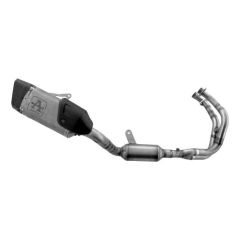 71958PKW - Full Exhaust Arrow Pista Titanioum/SS Yamaha YZF R7 (21-23)