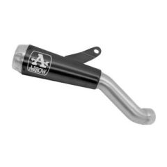 71986PRN - Exhaust Muffler Arrow Pro-Race Nichrom Dark Kawasaki Z 900 (25-)