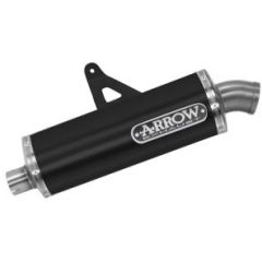 72625AON - Exhaust Muffler Arrow Maxi Race-Tech Aluminum Dark Honda Africa Twin
