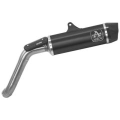 72632AKN - Auspufftopf Arrow Indy-Race Dark Moto Guzzi V85 TT (19-20)