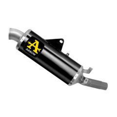 72638AON - Exhaust Muffler Arrow Indy Race Dark Aluminum Ducati DesertX 950 (22)