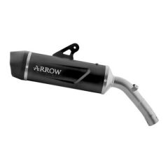 72654AKN - Exhaust Muffler Arrow Indy Race EVO Dark Voge Valico 900DSX (24-)