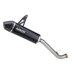 72670AKN - Silencieux d'échappement Arrow URBAN Dark Zontes ZT703-F (25-26)