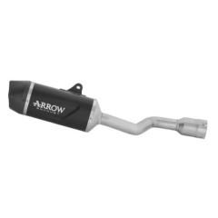 72672AKN - Exhaust Muffler Arrow Indy Race Dark KTM 125 Enduro R / SMC-R (25-26)