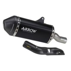 72691AKN - Auspufftopf Arrow Explorer Dark Suzuki V-STROM 800DE (23-26)