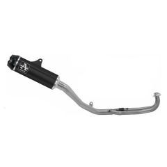 73022PKN - Full Exhaust Arrow Indy Race Dark Titanium Yamaha TMAX 560 (25-)