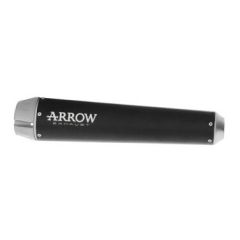 74516RBAT - Silenciador Escape Arrow Rebel Inox Dark Kawasaki Vulcan S 650 (25-)