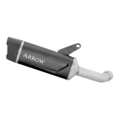77507AKN - Exhaust Muffler Arrow Indy Race Dark Kawasaki Z 1100 / E (25-26)