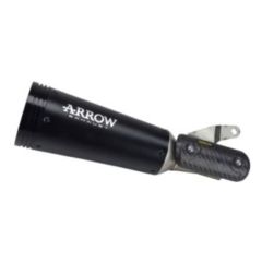 77524RBN - Exhaust Muffler Arrow Rebel Nichrom Dark Ducati Scrambler 800 (25-26)