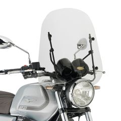 8206A - Parabrezza Givi trasparente 48.5x50cm Moto Guzzi V7 850 Stone / Special