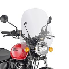 9053A - Windscreen Givi Transparent 345x51 cm Royal Enfield Meteor 350 (21-22)