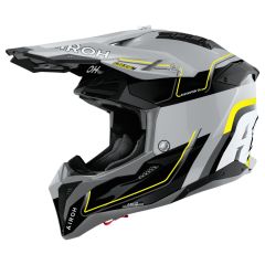 Off-Road Helmet Airoh AVIATOR 3 LEADER Yellow Gloss
