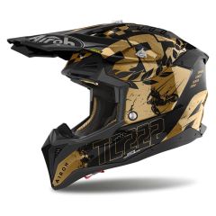 Off-Road Helmet Airoh AVIATOR 3 LEGEND Chrome Gloss