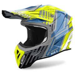Casque Tout-Terrain Airoh AVIATOR ACE 2 PROUD Yellow Gloss