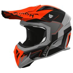 Off-Road Helmet Airoh AVIATOR ACE 2 SHIELD Orange Matt