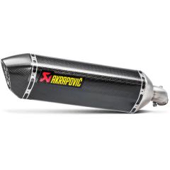S-S6SO9-HRC/1 - Exhaust Muffler Akrapovic Carbon Suzuki SV 650 (16-18)