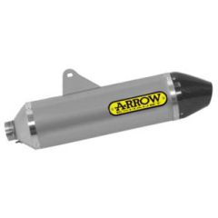 72528PK - Exhaust Muffler Arrow Thunder Aluminum Dark Honda CRF 250 L / Rally