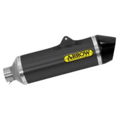 72618AKN - Exhaust Muffler Arrow Race-Tech Aluminum Dark KTM 690 (09-16)