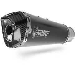B.037.LDRB - Terminale Scarico MIVV SPORT DELTA RACE Nero BMW F 900 XR (20-)