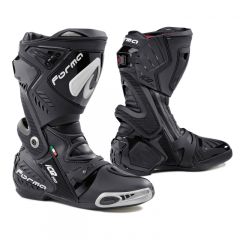 Bottes en cuir Racing Forma Ice Pro Noir Blanc 