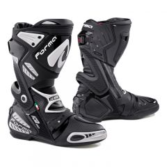 Bottes en cuir Racing Forma Ice Pro Flow Noir Blanc 